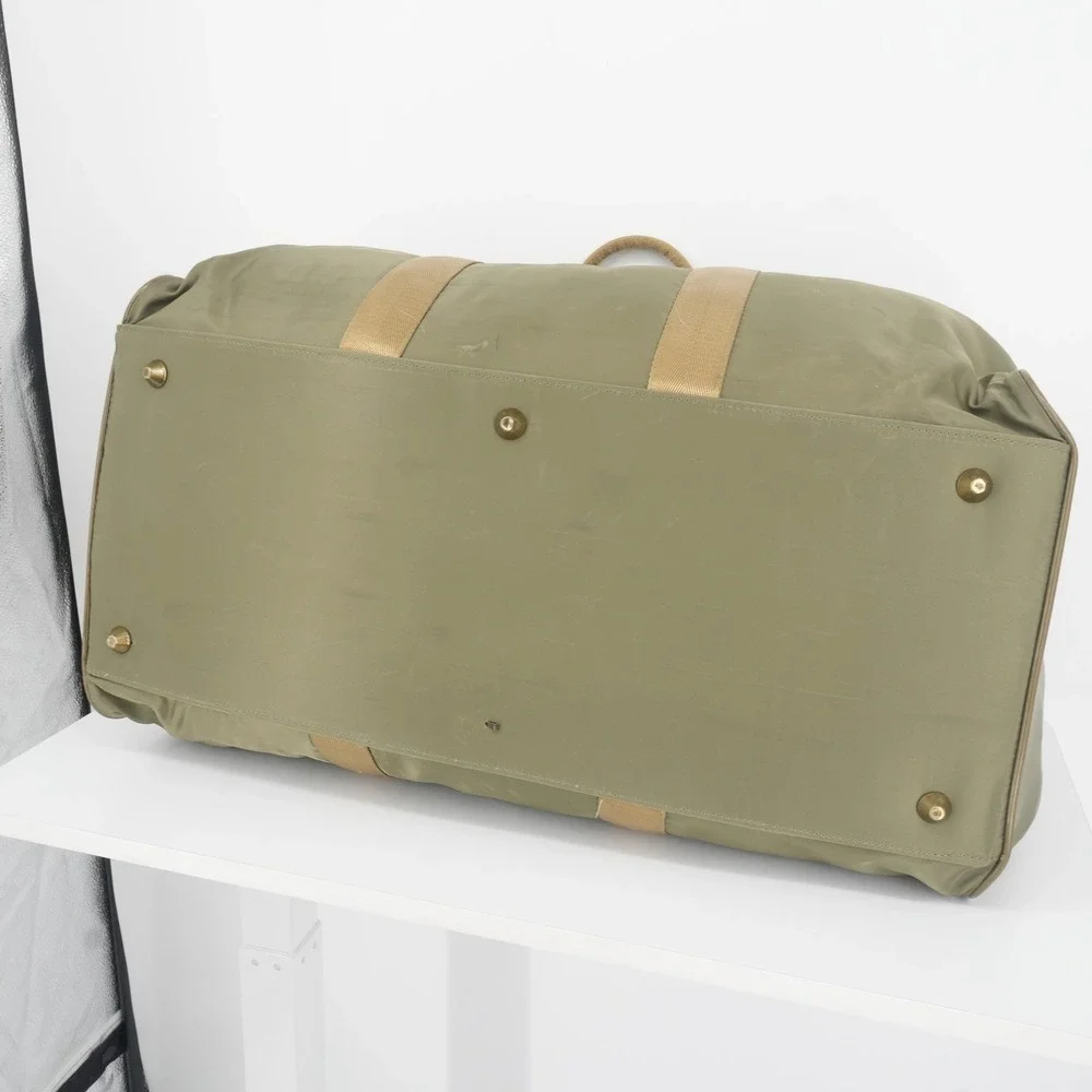 Red Canoe Land Rover Duffle Bag Large Olive Green Heritage Travel Weekender